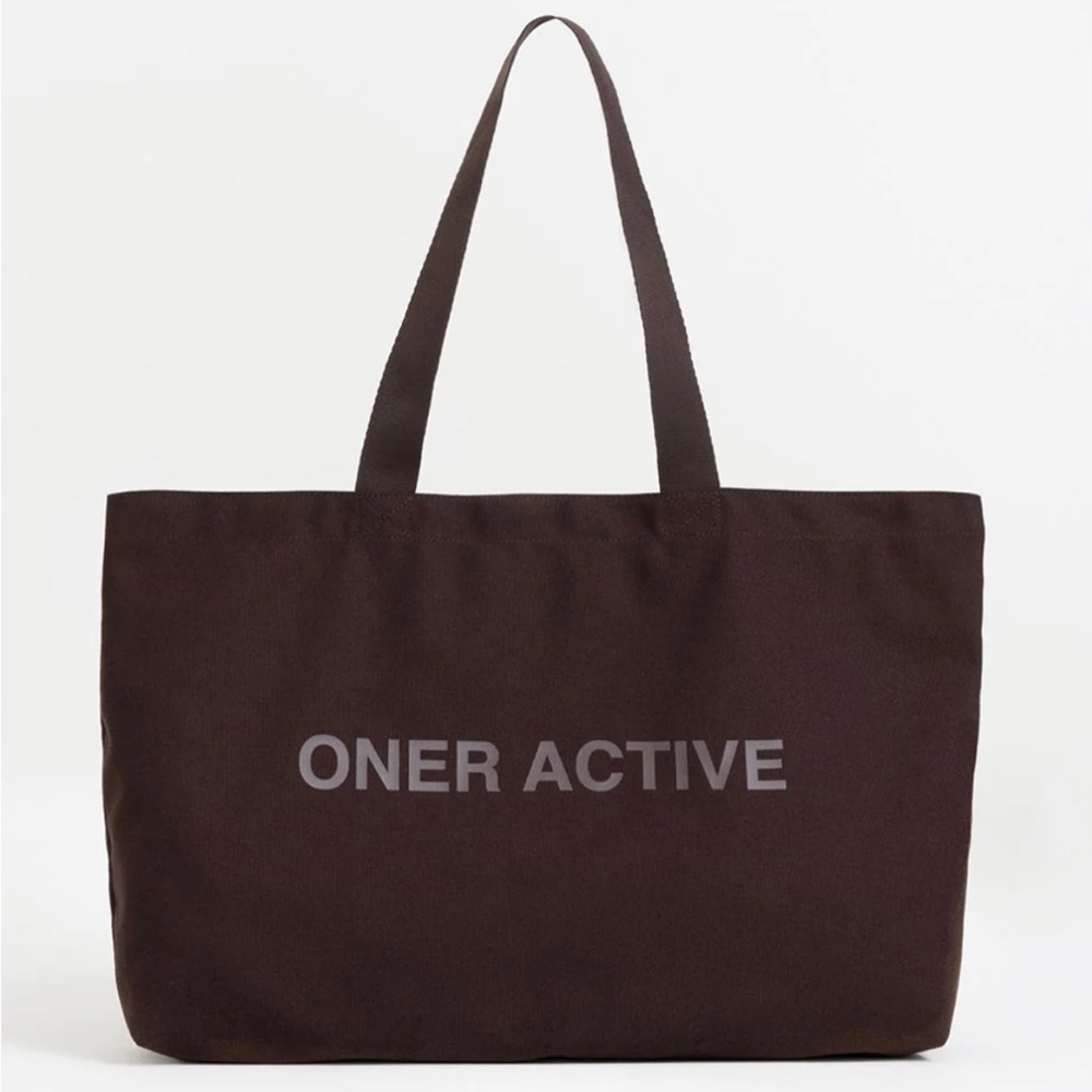 New Oner Active Canvas Tote Bag Cocoa